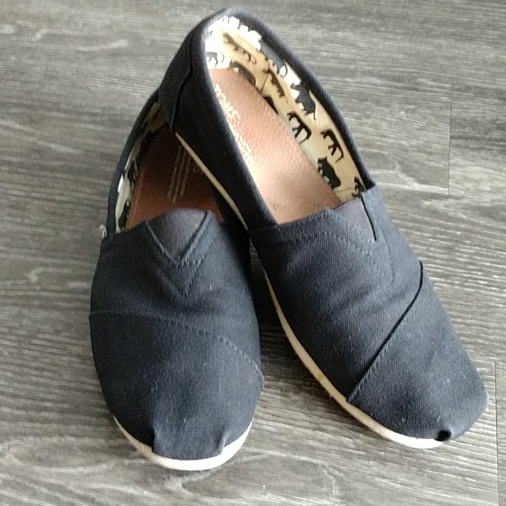 Men's size 11 black Toms